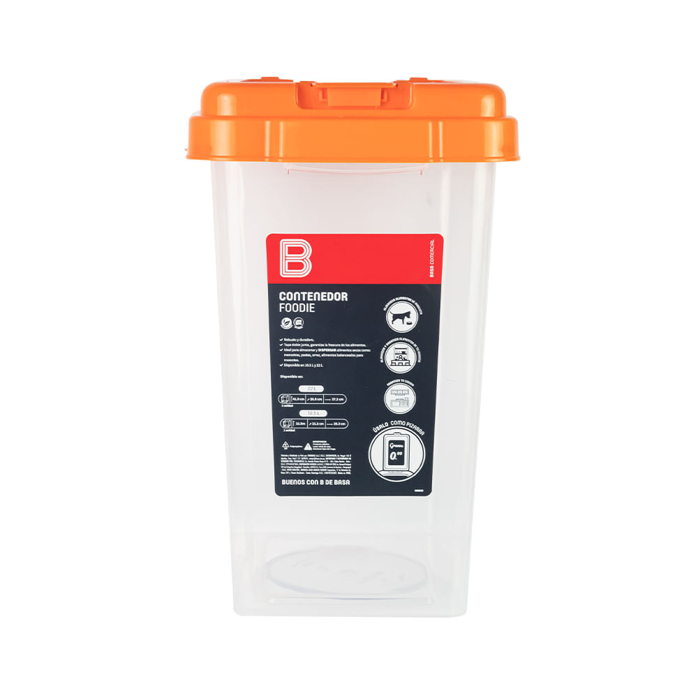 10534 CONTENEDOR FOODIE 10.5 LT BASA