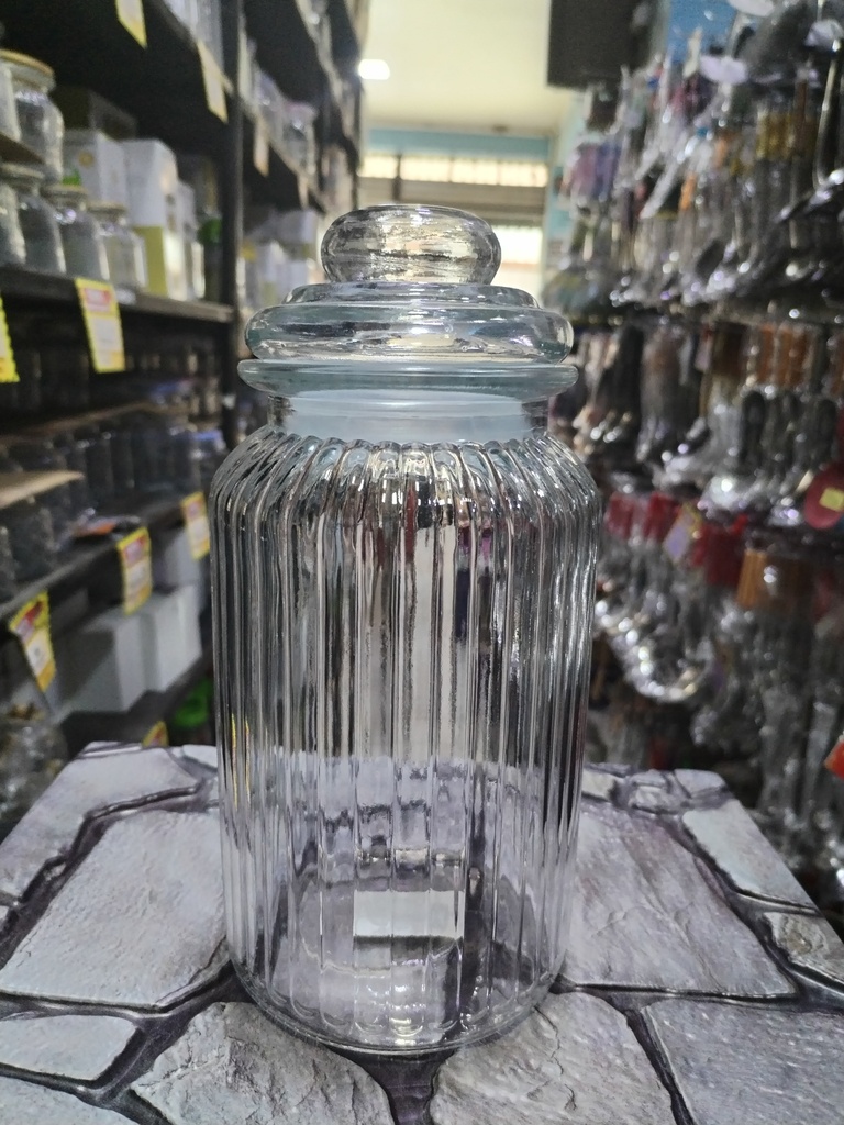 881-10 FRASCO DE VIDRIO 1400 ML  PLAZA HOGAR 