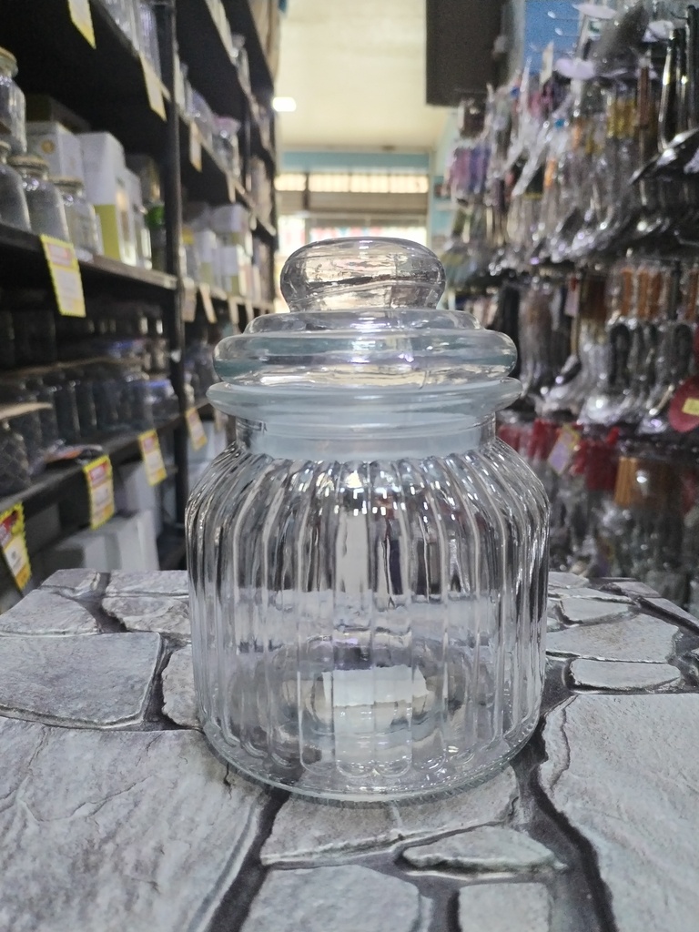 881-2 FRASCO DE VIDRIO 650 ML PLAZA HOGAR 