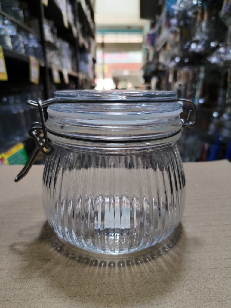 881-27 FRASCO DE VIDRIO 500 ML PLAZA HOGAR 
