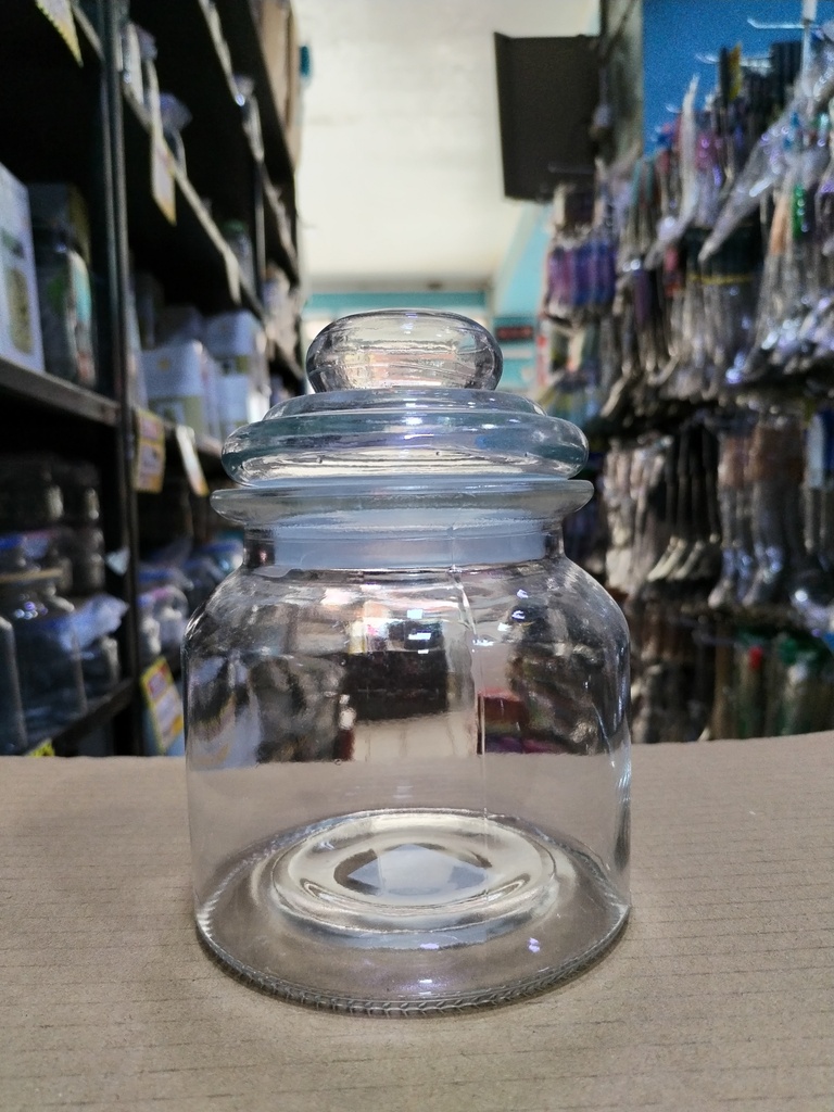 881-3 FRASCO DE VIDRIO 650 ML PLAZA HOGAR 