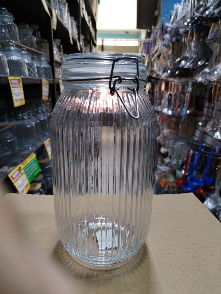 881-31 FRASCO DE VIDRIO 2200 ML PLAZA HOGAR 