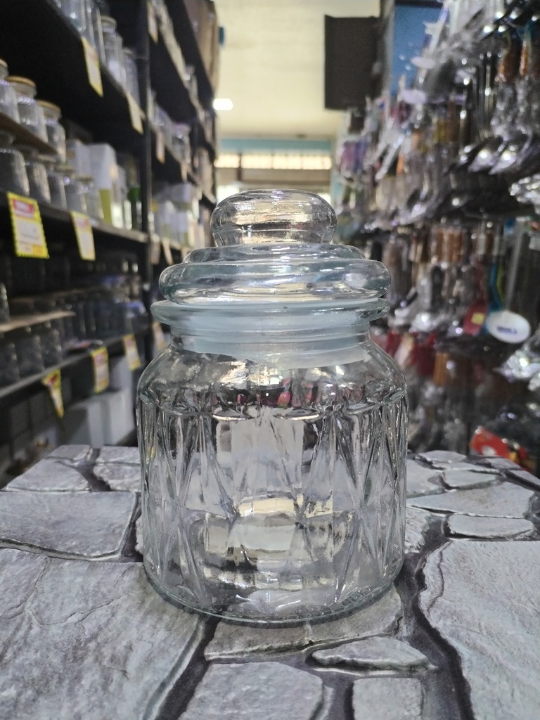 881-4 FRASCO DE VIDRIO 650 ML PLAZA HOGAR 