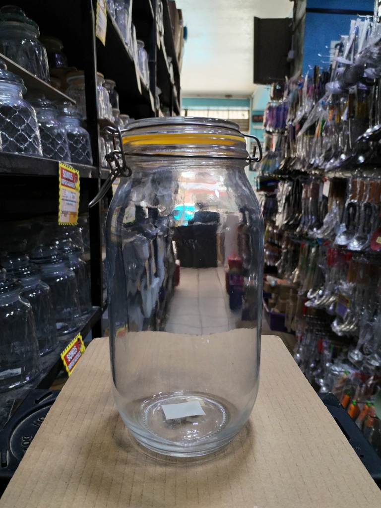 881-54 FRASCO DE VIDRIO 2200 ML PLAZA HOGAR 