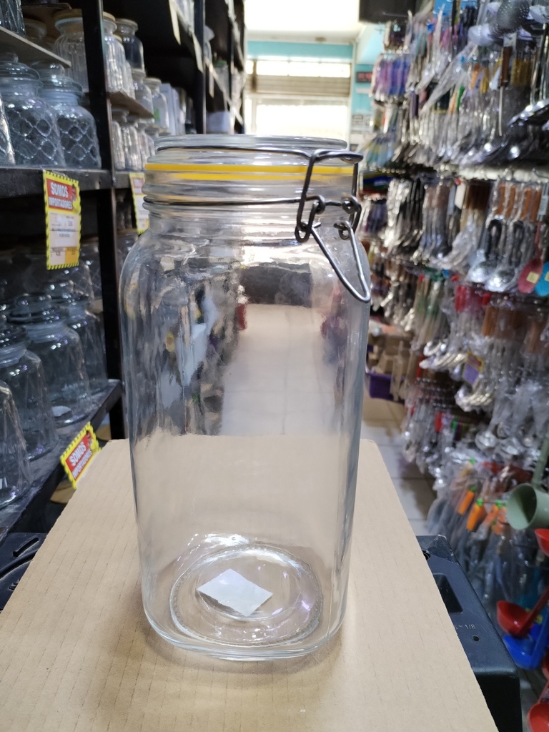 881.59 FRASCO DE VIDRIO 2200 ML PLAZA HOGAR 