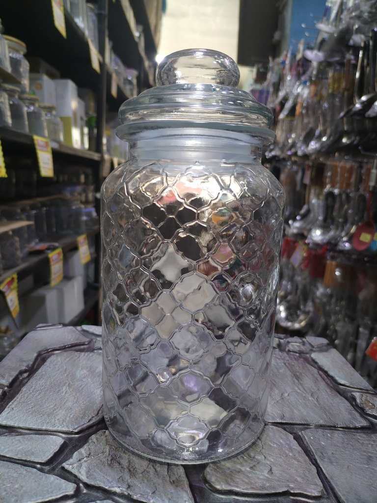 881-9 FRASCO DE VIDRIO 1400 ML  PLAZA HOGAR 