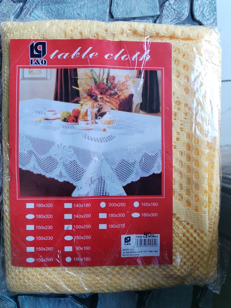 MC1004 MANTEL MESA IMPORTADO