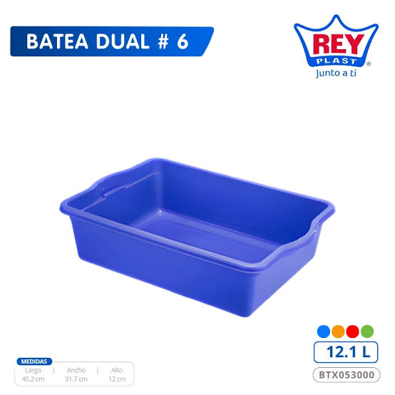 BATEA DUAL 6 REY