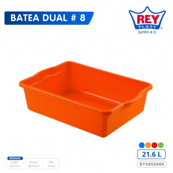 BATEA DUAL 8 REY