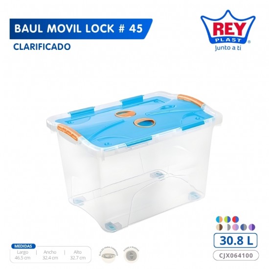 BAUL MOVIL LOCK 45 CLARIFICADO REY