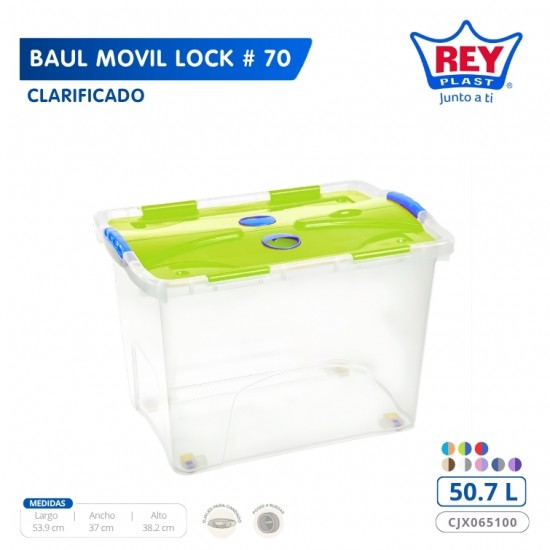 BAUL MOVIL LOCK 70 CLARIFICADO REY
