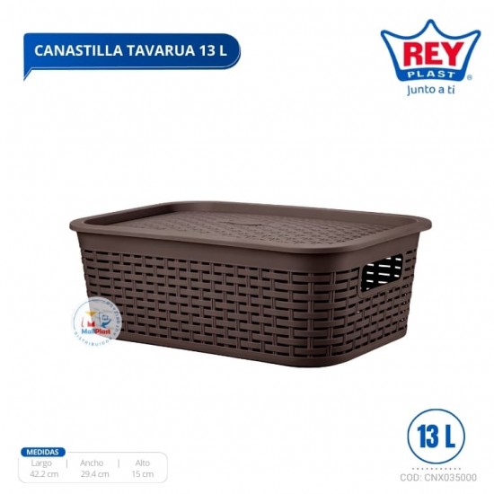 CANASTILLA TAVARUA 13 LT REY