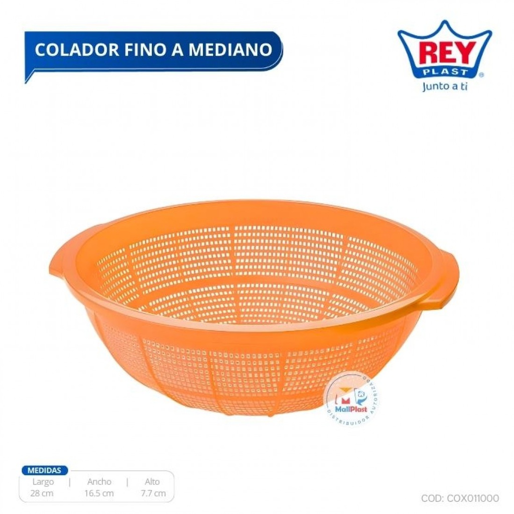 COLADOR FINO A MEDIANO REY