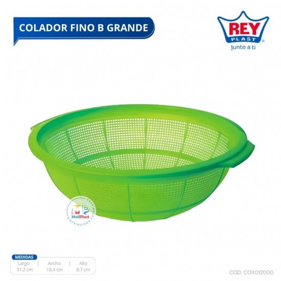 COLADOR FINO B GRANDE REY