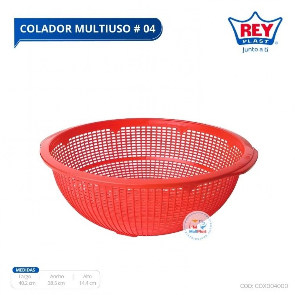 COLADOR MULTIUSO 4 REY