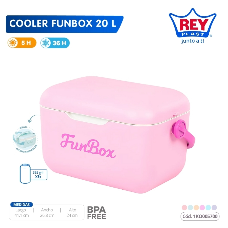 COOLER FUNBOX 20 LT REY