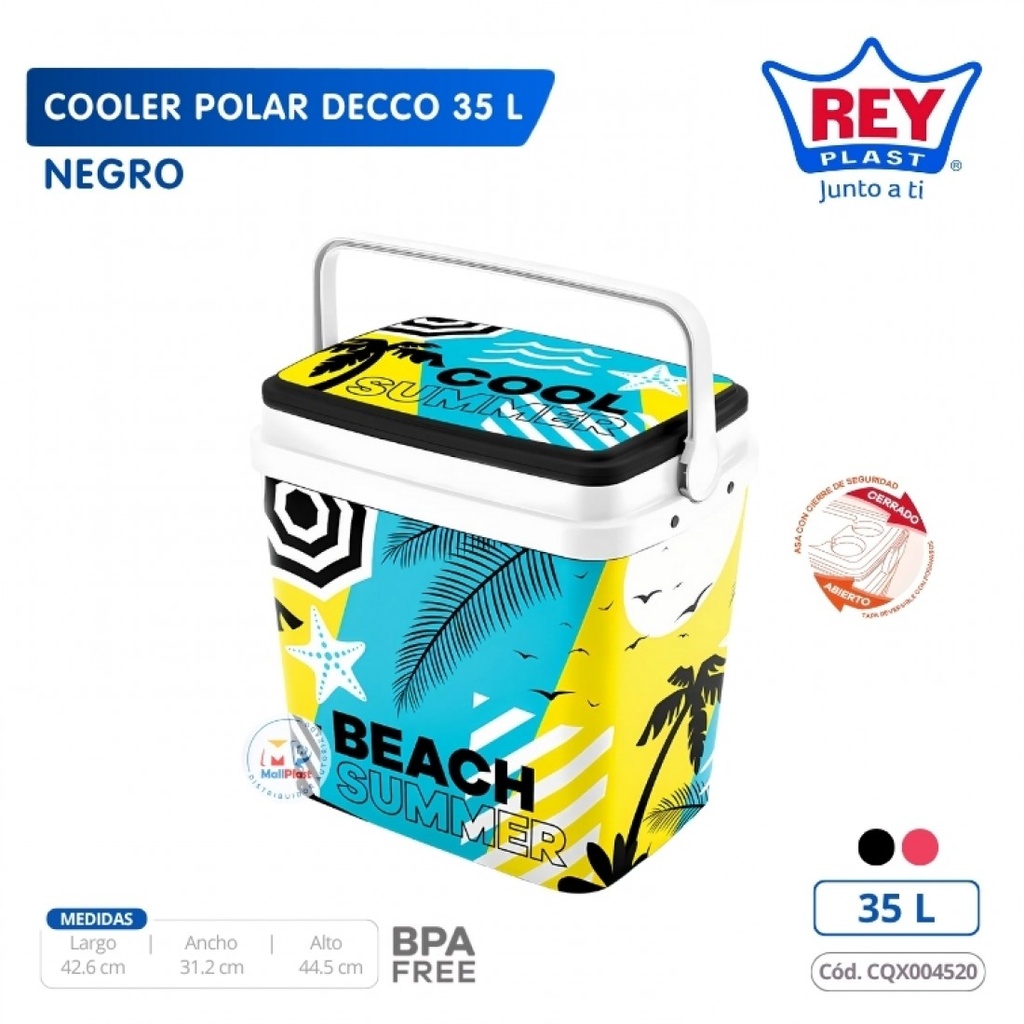 COOLER POLAR DECCO 35 LTS REY