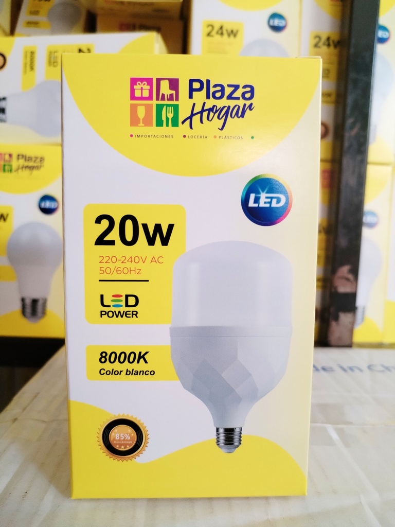 FOCO 20 WATTS MODELO DIAMANTE PLAZA HOGAR