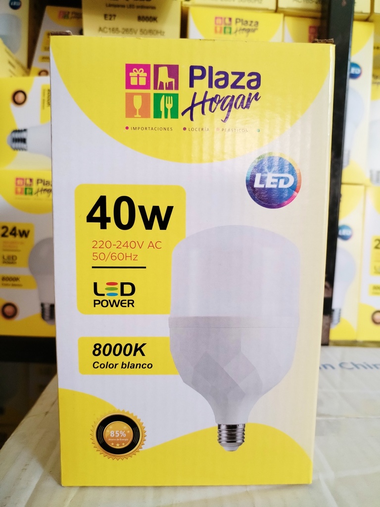 FOCO 40 WATTS MODELO DIAMANTE PLAZA HOGAR