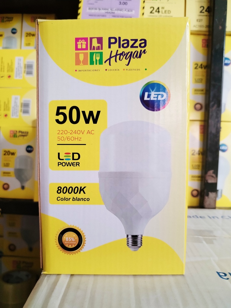 FOCO 50 WATTS MODELO DIAMANTE PLAZA HOGAR