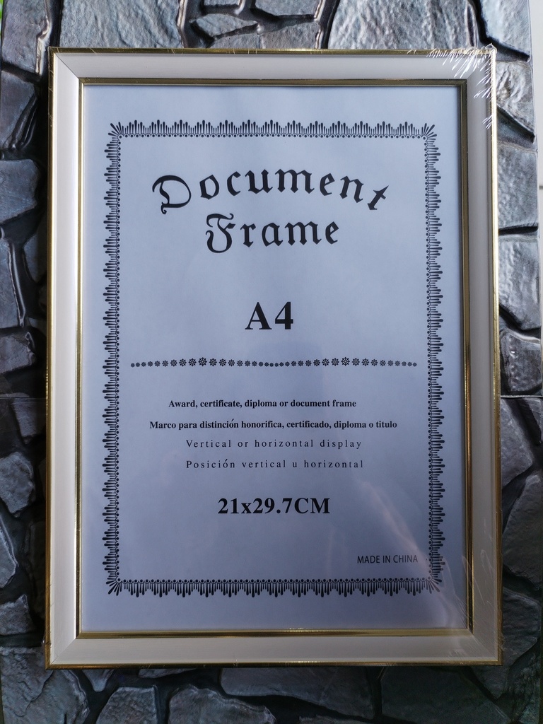 AA5035 CUADRO CERTIFICADO IMPORTADO