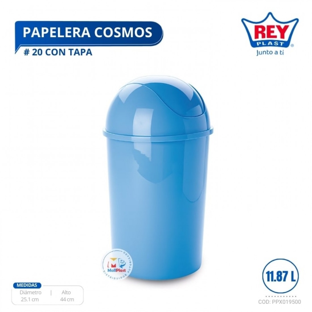 PAPELERA COSMOS 20 REY