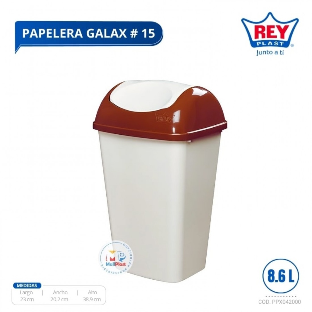 PAPELERA GALAX 15 REY