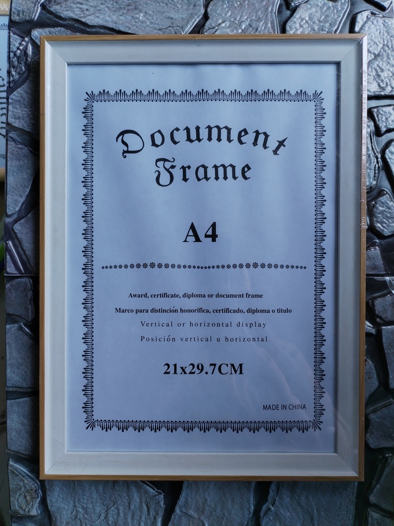 AA5037 CUADRO CERTIFICADO IMPORTADO