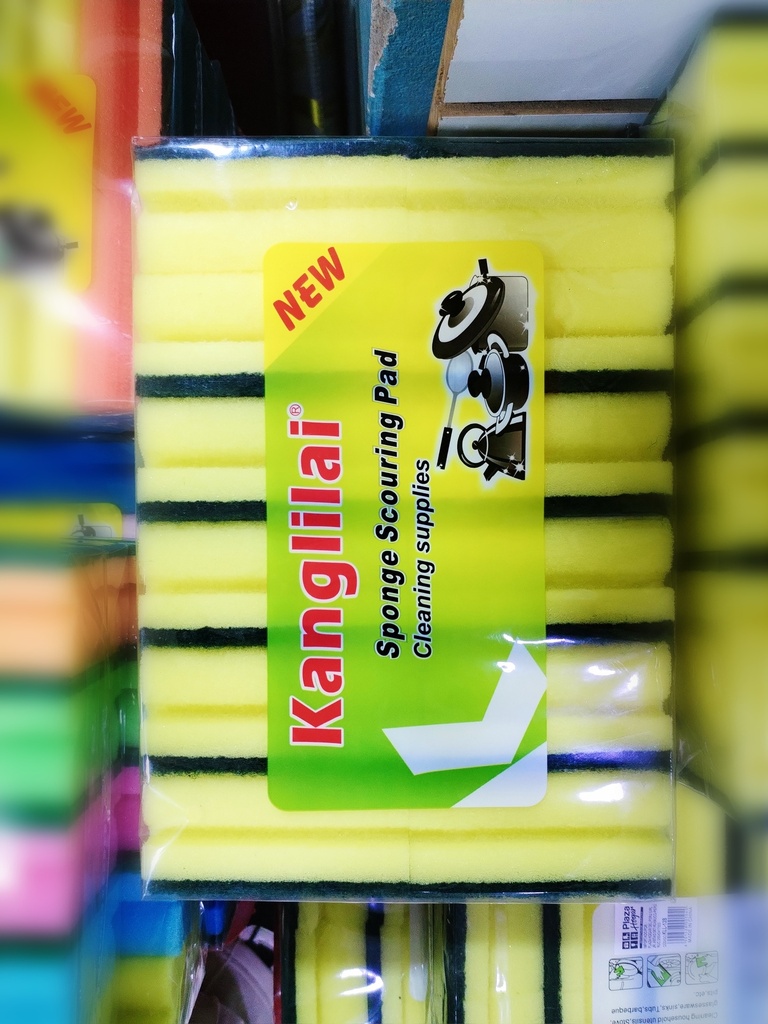 KLL-12B SET X12 ESPONJAS PLAZA HOGAR