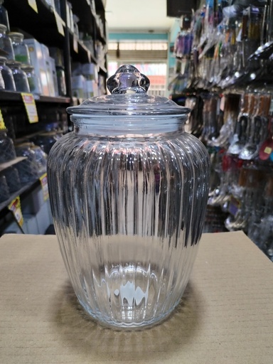 [33250] 881.46 FRASCO DE VIDRIO 2200 ML PLAZA HOGAR 
